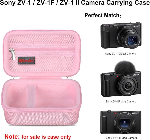 Elonbo Carrying Case for Sony ZV-1 / ZV-1F / ZV-1 II Digital Camera, 4K - Image 2