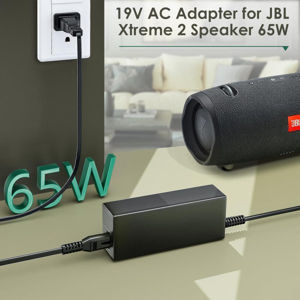 SoulBay 19V Charger for JBL Speaker Xtreme 2/ Xtreme/Boombox 2/ Extreme 2/ - Image 2
