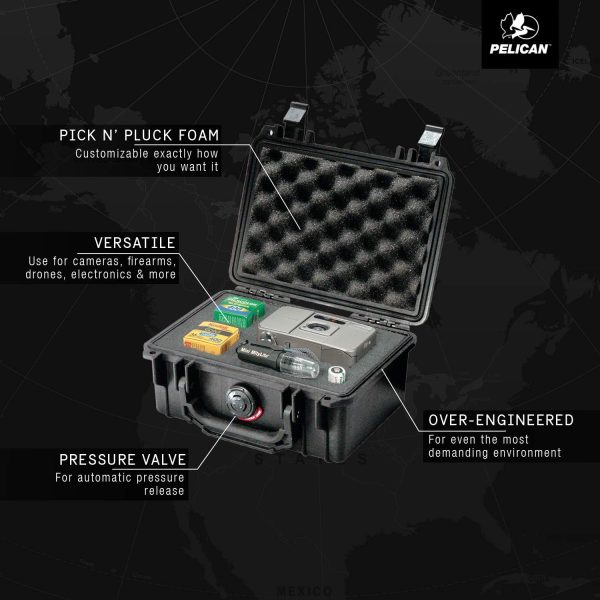 Pelican 1120 Case With Foam (Silver) - Image 3