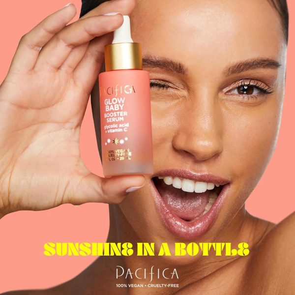 Pacifica Beauty, Glow Baby Booster Serum For Face, Vitamin C and Glycolic - Image 12