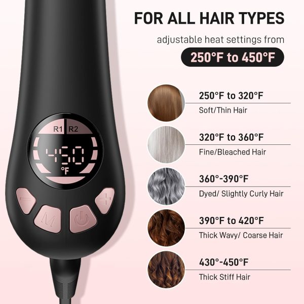 Rotating Curling Iron - 1 Inch Automatic Curling Iron for All Hair Type, 2 - Image 6