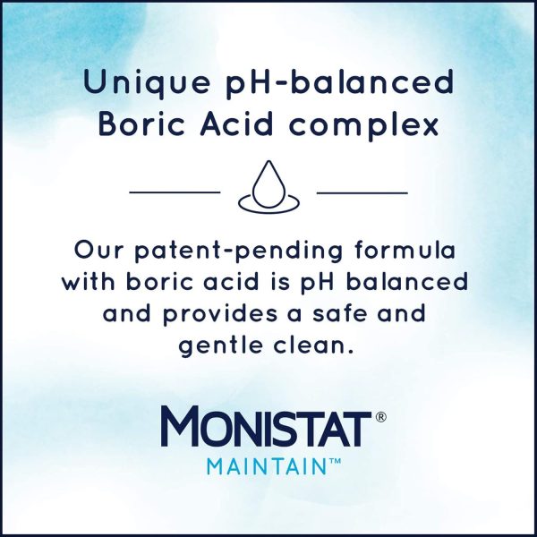 Monistat Boric Acid Feminine Cleanser, Fragrance Free Feminine Wash, 10 Fl - Image 7