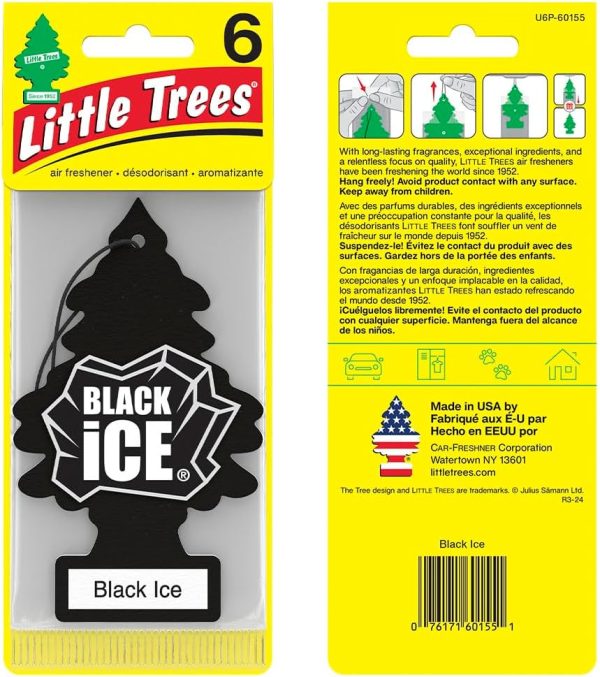 LITTLE TREES Air Fresheners Car Air Freshener. Hanging Tree Provides Long - Image 3