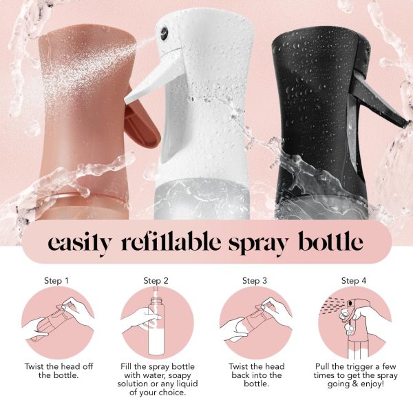 Kitsch Spray Bottle for Hair - Continuous Water Mister with Ultra Fine Mist - Image 4