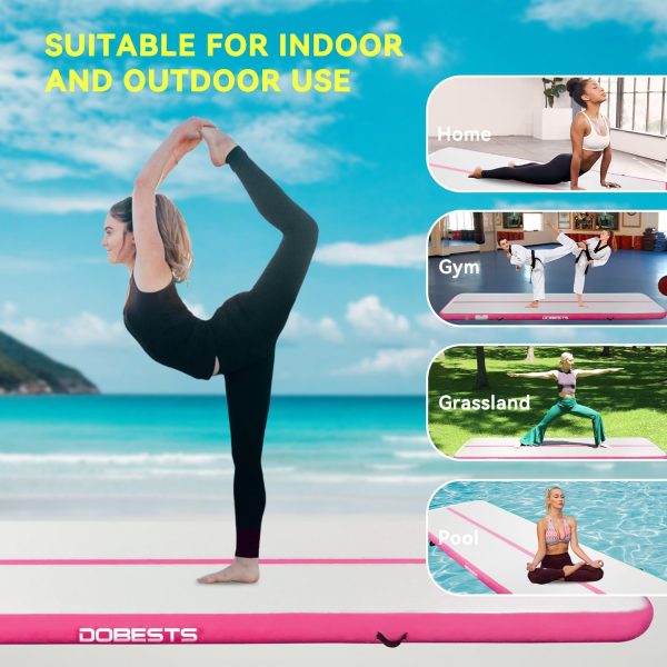 DOBESTS Air Track Inflatable Gymnastics Mat, Tumbling Mat - Image 6