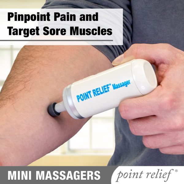 Point Relief 14-1050 Mini Massager for Handheld Targeted Massage Therapy - Image 2