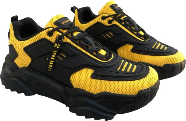 Mamba 24 Mens Wide Walking Shoes Height Increasing Luxury Mech Sneakers - Image 8