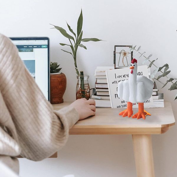 Funny Middle Finger Resin Garden Statue, Quirky Home and Desk Decoration, - Image 5