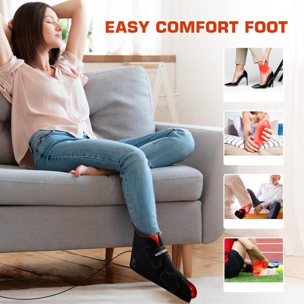 Red Light Therapy Device for Feet, Near Infrared Red Light Therapy Shoe for - Image 2