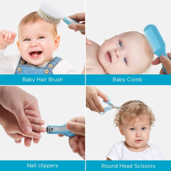 Lupantte Baby Healthcare and Grooming Kit, 24 in 1 Baby Electric Nail - Image 5