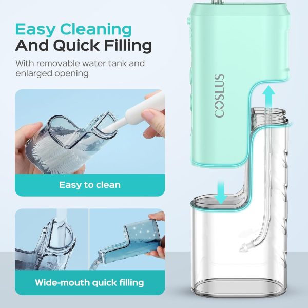 COSLUS Water Dental Flosser Pick: Portable Mini Travel Water Teeth - Image 5