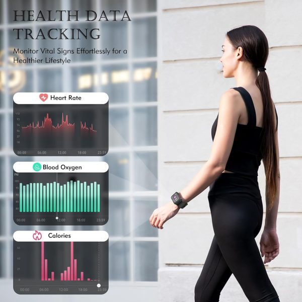 Smart Blood Pressure Monitor Watch with Inflatable Cuff- Accurate Health - Image 5