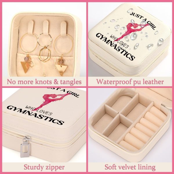Gymnastics Jewelry Box for Women Girls Gymnasts Inspirational Gifts - Image 6