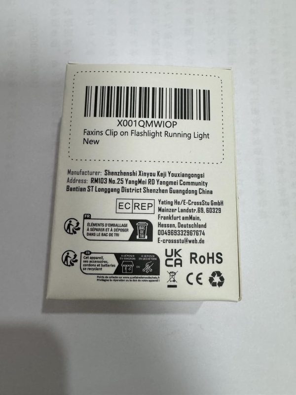 Clip on Flashlight, Running Light for Runners Rechargeable Safety Lights - Image 7