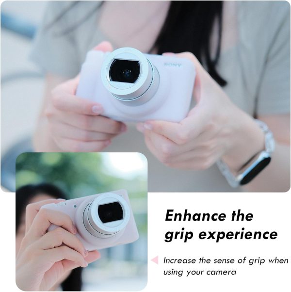 Rieibi ZV-1F Case, Soft Silicone Protective Case for Sony ZV1F/ZV-1M2/ZV-1 - Image 7