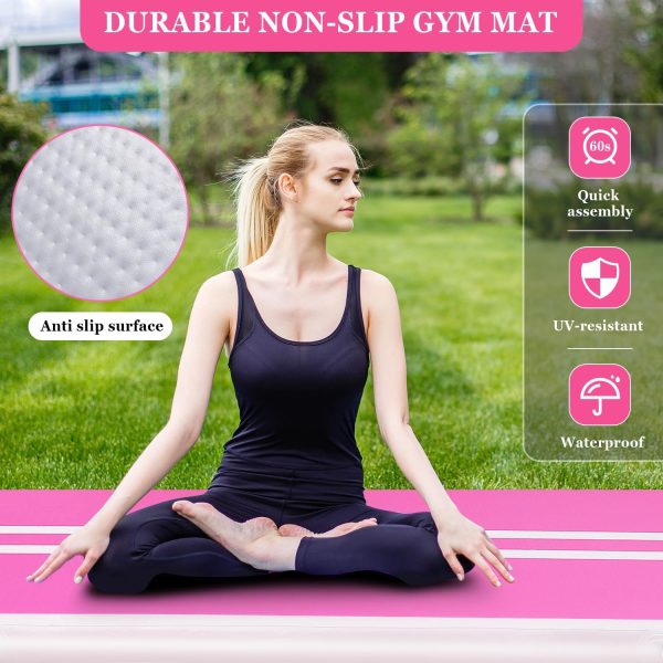 Inflatable Air Gymnastics Mat 10ft/13ft/16ft Tumbling Mats Training Mat - Image 5