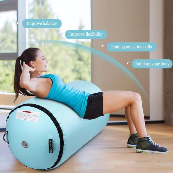 Air Roller Tumbling Barrel Back Somersault Backbend Trainer for Inflatable - Image 5