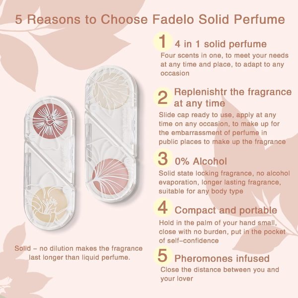 4-in-1 Solid Perfume for Women – Changeable Shape Pheromone-Infused Balm - Image 5