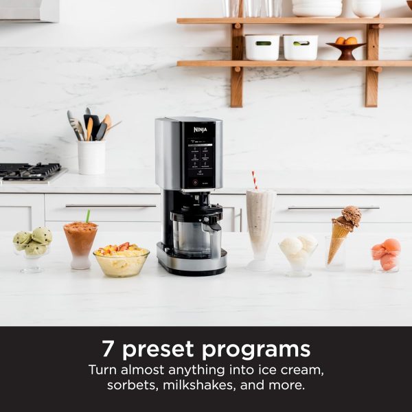 Ninja NC301 CREAMi Ice Cream Maker, for Gelato, Mix-ins, Milkshakes, - Image 2