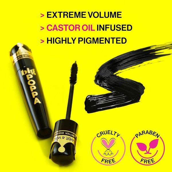 wet n wild Big Poppa Mascara- Volumizing, Lifting, Lengthening, Nourishing, - Image 2