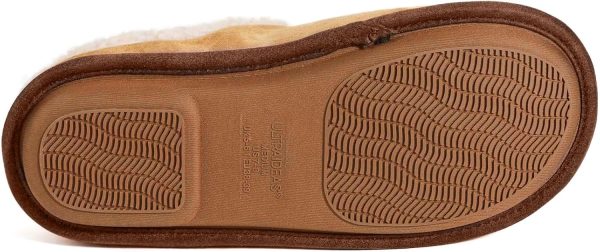 ULTRAIDEAS Women's Warm Memory Foam Slippers, Slip-on Ladies Slippers with - Image 3