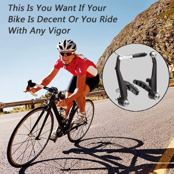 Hapleby 4PCS Premium Bike Brake Pads, Professional Mountain Bicycle V-Brake - Image 7