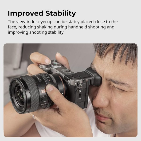 SMALLRIG A7CII A7CR Camera Viewfinder Eyecup, Viewfinder Eye Cup with Small - Image 4