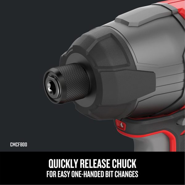 CRAFTSMAN V20 MAX Cordless Drill and Impact Driver, Power Tool Combo Kit - Image 10