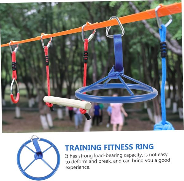 Ninja Wheel Pull Bell Fitness Rings Outdoor Hanging Ring Outdoor - Image 7