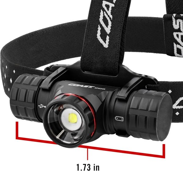 Coast® XPH34R 2075 Lumen USB-C Rechargeable-Dual Power LED Headlamp - Image 6