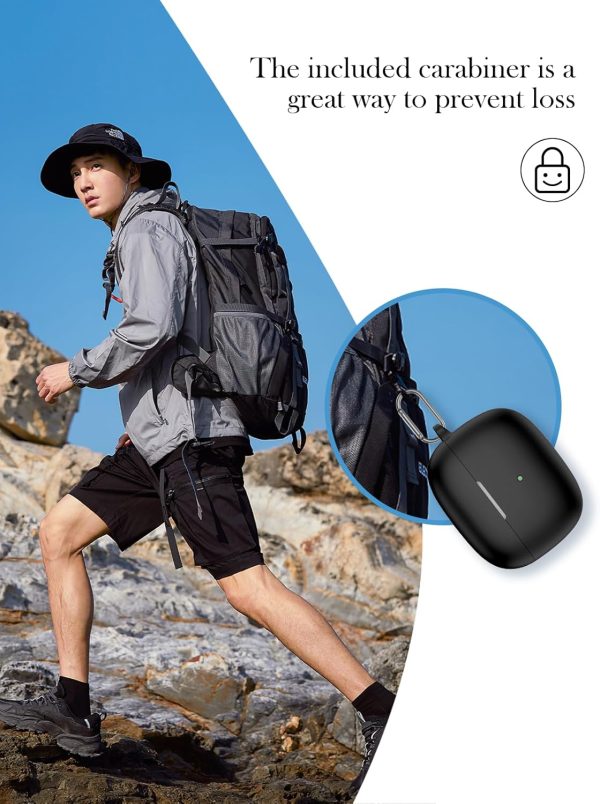 Case for Bowers & Wilkins Pi8 Wireless Earbuds,Soft Protective,Shockproof, - Image 4