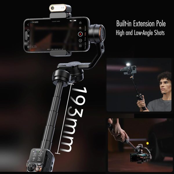 Hohem iSteady M7 AI Tracking Smartphone Gimbal 3-Axis Phone Stabilizer with - Image 8