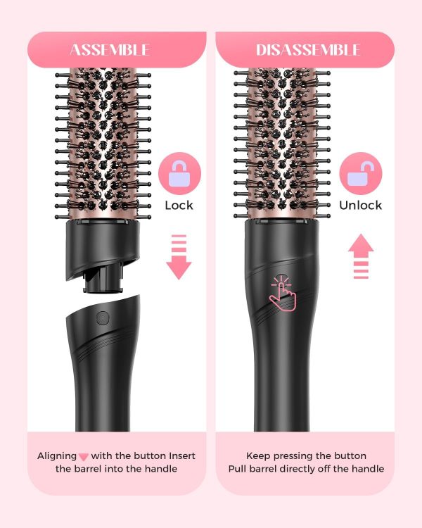 5 in 1 Curling Wand Set, Lopeie Curling Iron with New Upgraded Curling - Image 6