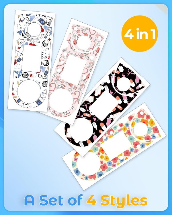 Plifal Skin Cover Compatible with Vocera B3000/B3000n - Healthcare Set of 4 - Image 4