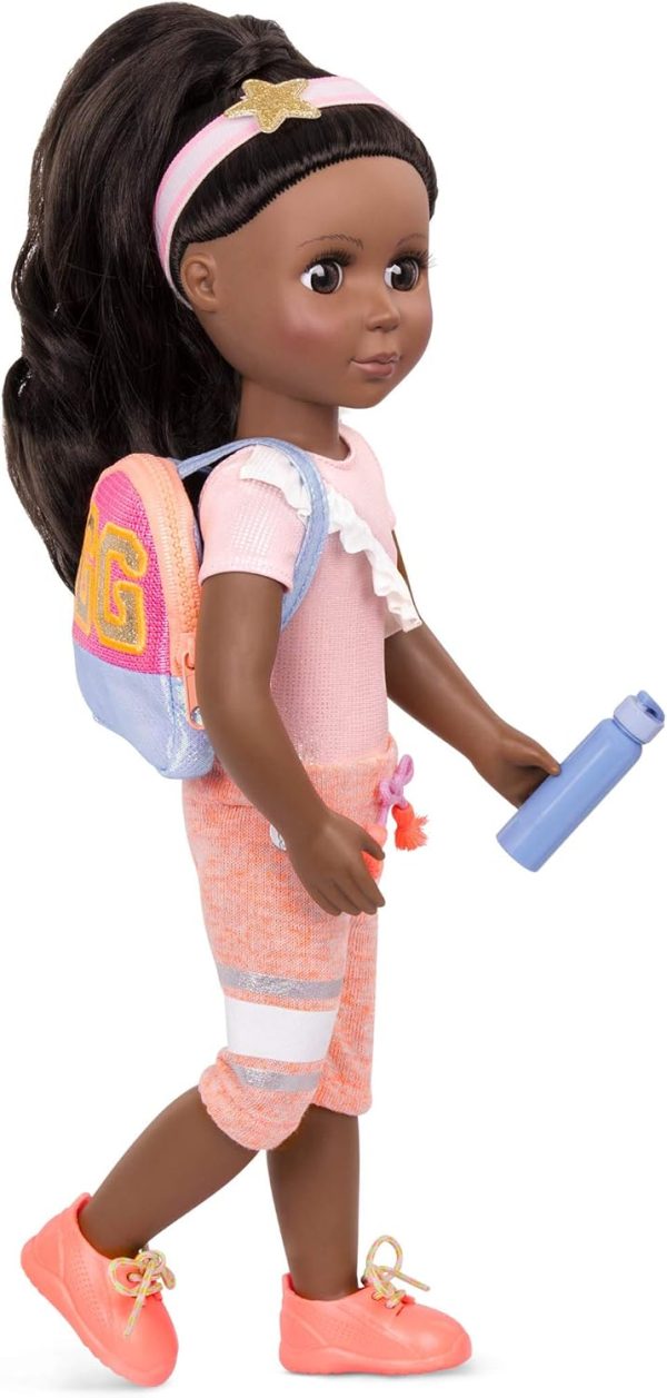Glitter Girls – Gymnastics Set with Backpack & Floor Mat for 14-inch Dolls - Image 4