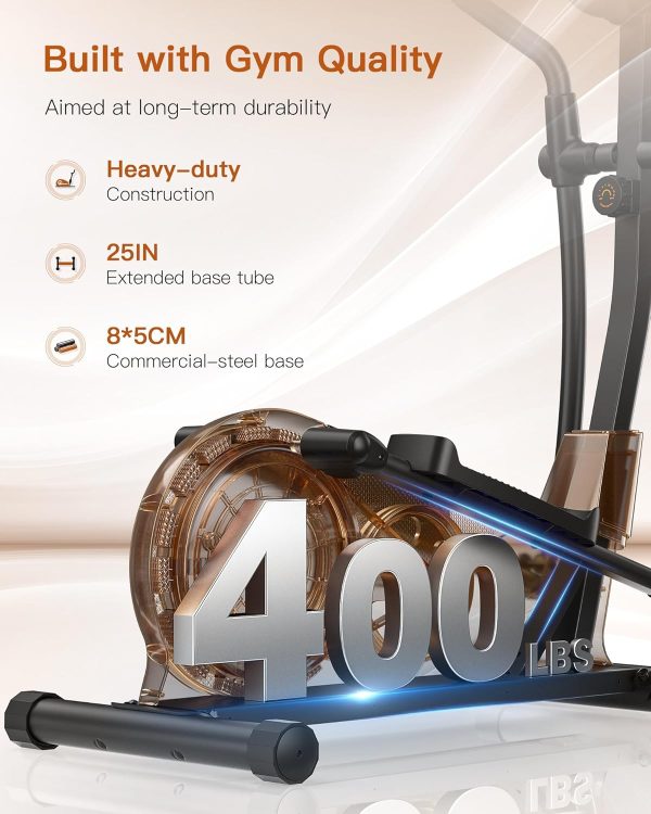 Niceday Elliptical Machine, Elliptical Exercise Machine for Home with - Image 4