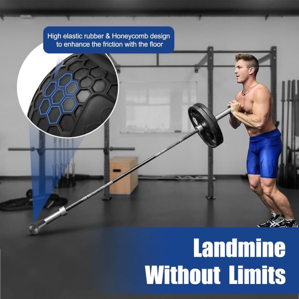 Landmine Attachment for Barbell, Barbell Bomb for Press, Row, Spin, Split - Image 2
