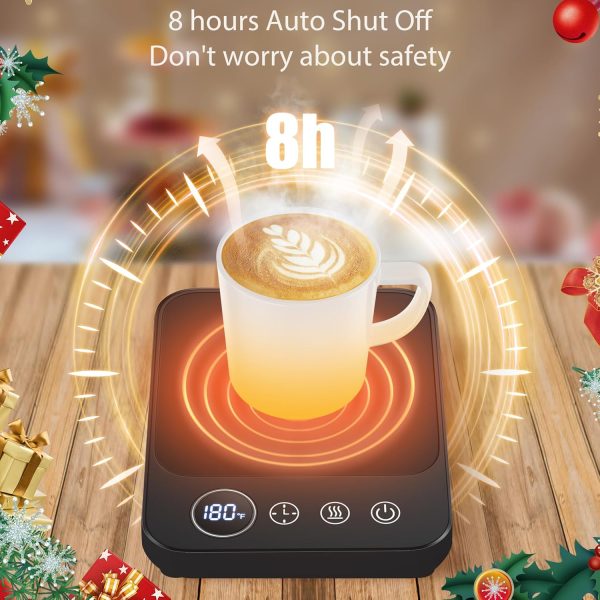 Coffee Mug Warmer for Desk, Electric Heated Mug Cup Warmer,Smart Mug Warmer - Image 3