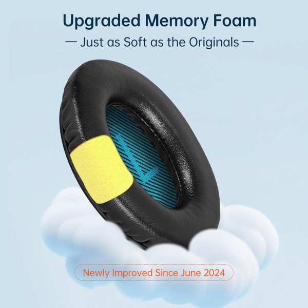 Aurivor Replacement Ear-Pads for Bose Quiet-Comfort QC 35 (ii) 25 15 2 - Image 3