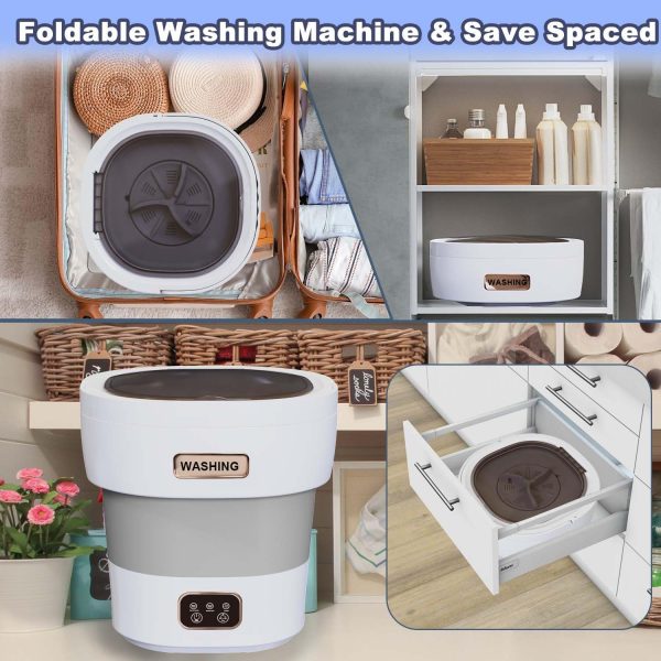 Mini Portable Washing Machine Small - 18L Portable Mini Washing Machine - Image 5