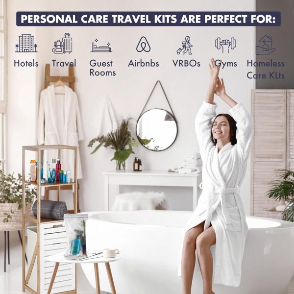 Hygiene Kit Bundle Bulk, Personal Care Travel Size Toiletries Suitable for - Image 5