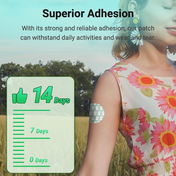 Dexcom G7 Sensor Adhesive Patches,Patterned Sensor Tape Protector,CGM - Image 8
