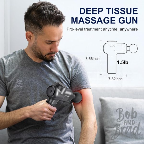 BOB AND BRAD C2 Massage Gun, Deep Tissue Percussion Massager Gun, Muscle - Image 2