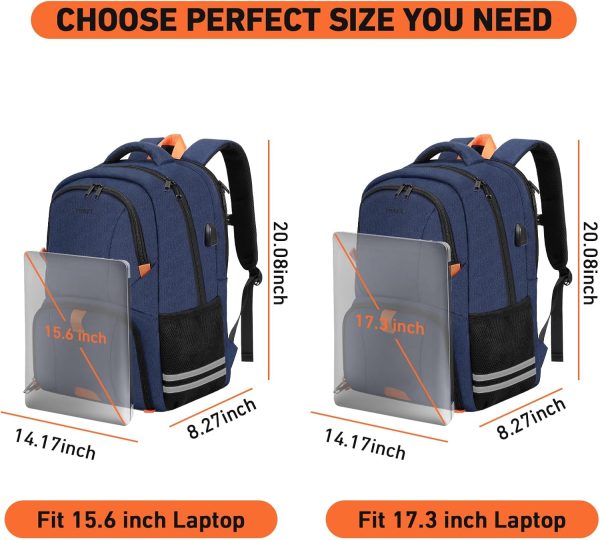 Ytonet Gym Backpack for Men Women, Travel Backpack with USB Charging Port, - Image 2