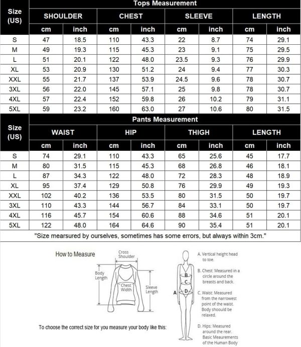EISHOPEER Men's Flower Hawaiian Sets Casual Short Sleeve Shirt and Shorts - Image 6