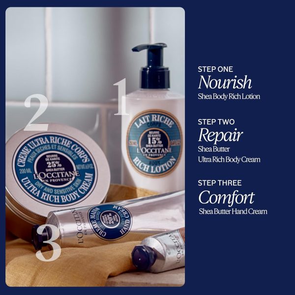 L'OCCITANE Moisturizing 15% Shea Butter Body Rich Lotion: Nourish and - Image 5