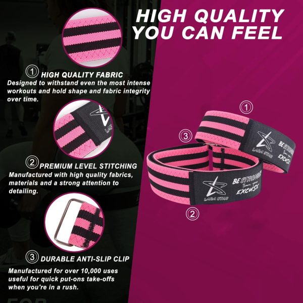BFR Occlusion Bands for Women Glutes,Blood Flow Restriction Bands for Legs, - Image 2