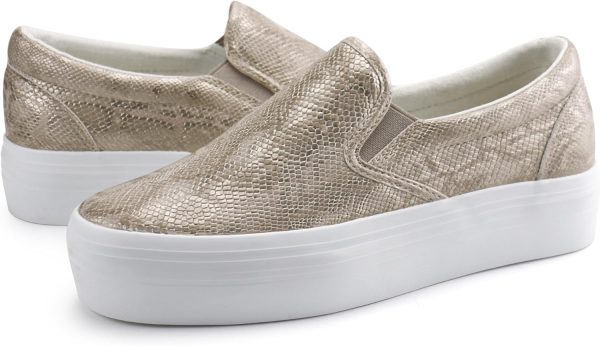 JABASIC Women Slip-on Platform Loafers Casual Comfortable Loafer Shoes - Image 3