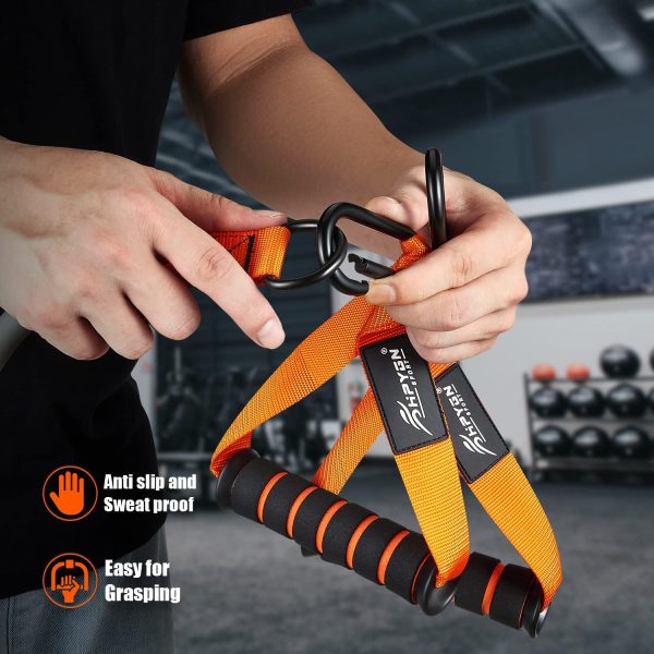 Resistance Bands, Heavy Exercise Bands with Handles, Fitness Bands for - Image 7