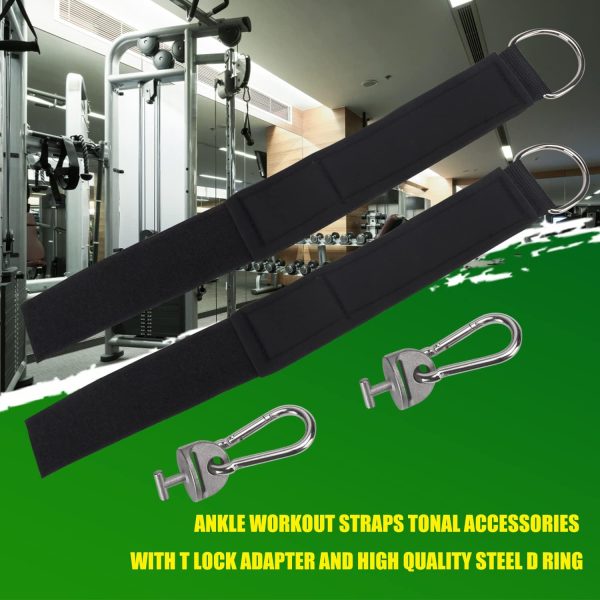 Universal Ankle Strap for Cable Machine Attachments, for Tone and Tighten - Image 6